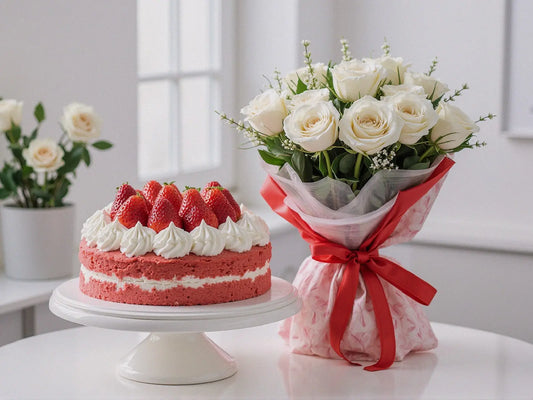 Strawberry Bloom Delight OnlineGifts