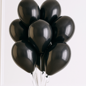 Black-Helium-Balloons-10-Piece-Sleek-Bouquet-UAE