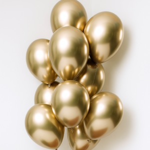 Chrome-Gold-Helium-Balloons-10-Piece-Luxury-Metallic-Bunch-UAE