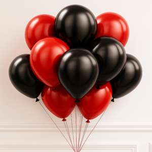 Black-and-Red-Balloons-10-Piece-Romantic-Surprise-UAE