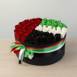 luxury-uae-national-day-rose-box-flag-colors